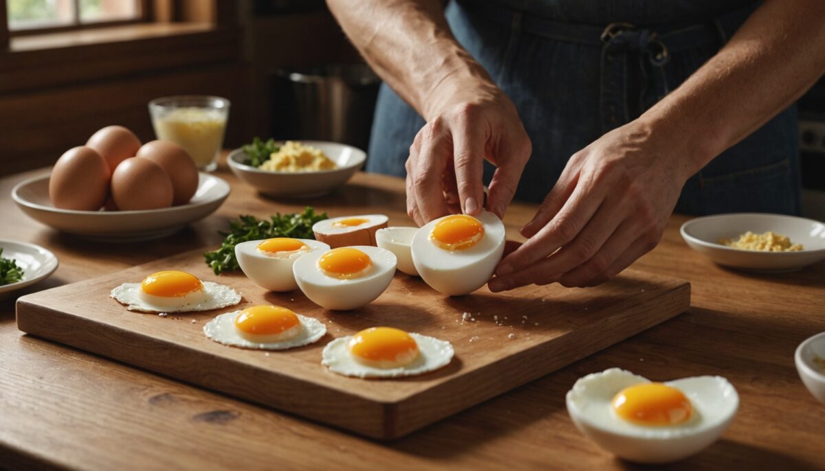 Œuf dur : calories, valeurs nutritionnelles et comparaison avec d'autres modes de cuisson