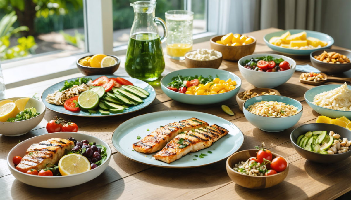 découvrez un plan alimentaire complet pour perdre 5 kg en 7 jours, avec un menu quotidien détaillé pour vous accompagner tout au long de votre régime.
